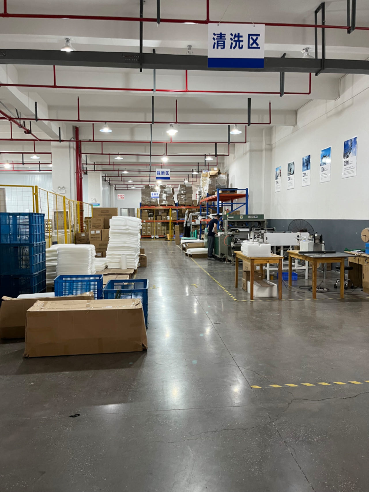 Ningbo Linksun Energy Science & Technology Co., LTD خط إنتاج المصنع