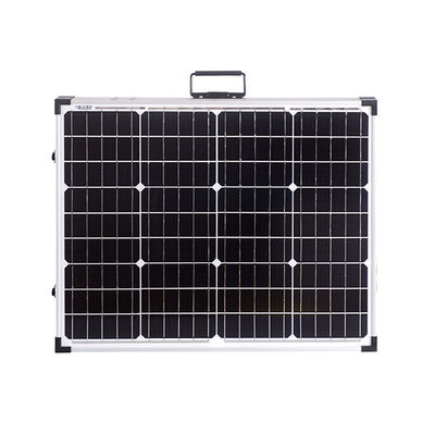 100W IP65 12v 7.64A لوحة شمسية قابلة للطي لوحة شمسية واحدة للتخييم