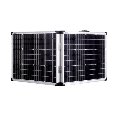 100W IP65 12v 7.64A لوحة شمسية قابلة للطي لوحة شمسية واحدة للتخييم
