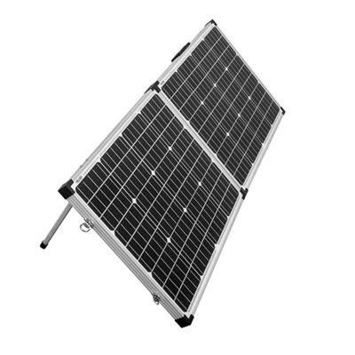 100W IP65 12v 7.64A لوحة شمسية قابلة للطي لوحة شمسية واحدة للتخييم