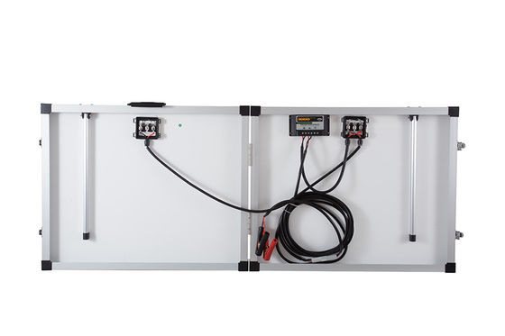 100W IP65 12v 7.64A لوحة شمسية قابلة للطي لوحة شمسية واحدة للتخييم