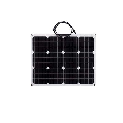 50w نصف مرنة الألواح الشمسية الصلبة عالية الألواح الشمسية قابلة للثني