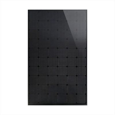 320 واط 1950 X 992 X 40 ملم جميعها سوداء لوحات PV لوحات شمسية واحدة