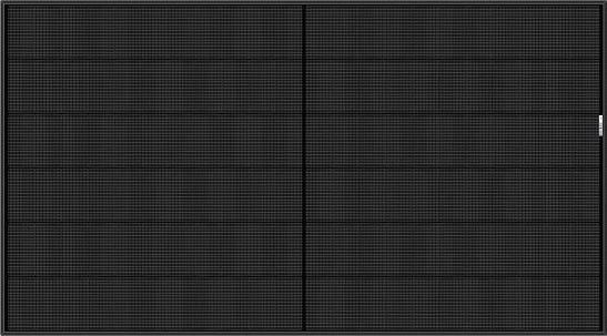300w 36.2V أسود الشمسية الشمسية الكهروضوئية اللوحات الشمسية البولي بلورية