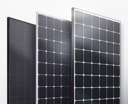 595W Linksun M12/120H لوحات شمسية أحادية البلورات مع ضمان 25 عاما