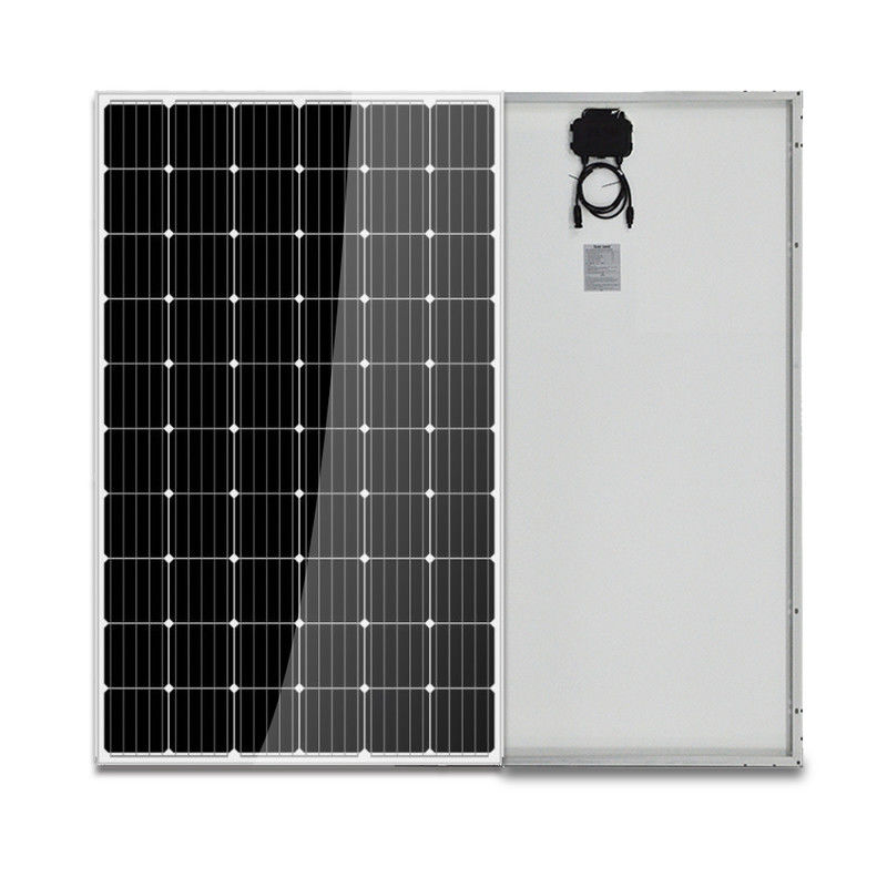 260w لوح شمسي أحادي 1640 X 992 X 35MM 3.2mm لوح Pv أحادي البلورية