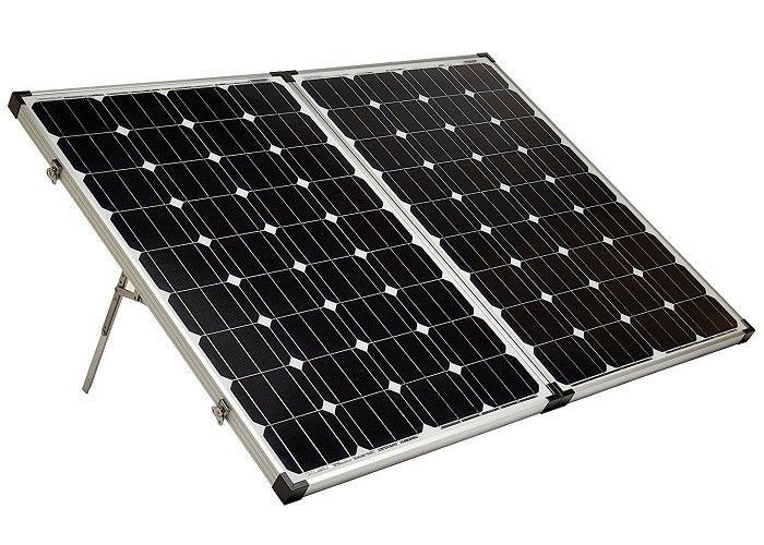 160w 17.46V الطاقة الشمسية قابلة للطي التخييم الطاقة الشمسية العالية الطاقة الطاقة الشمسية للسيارة